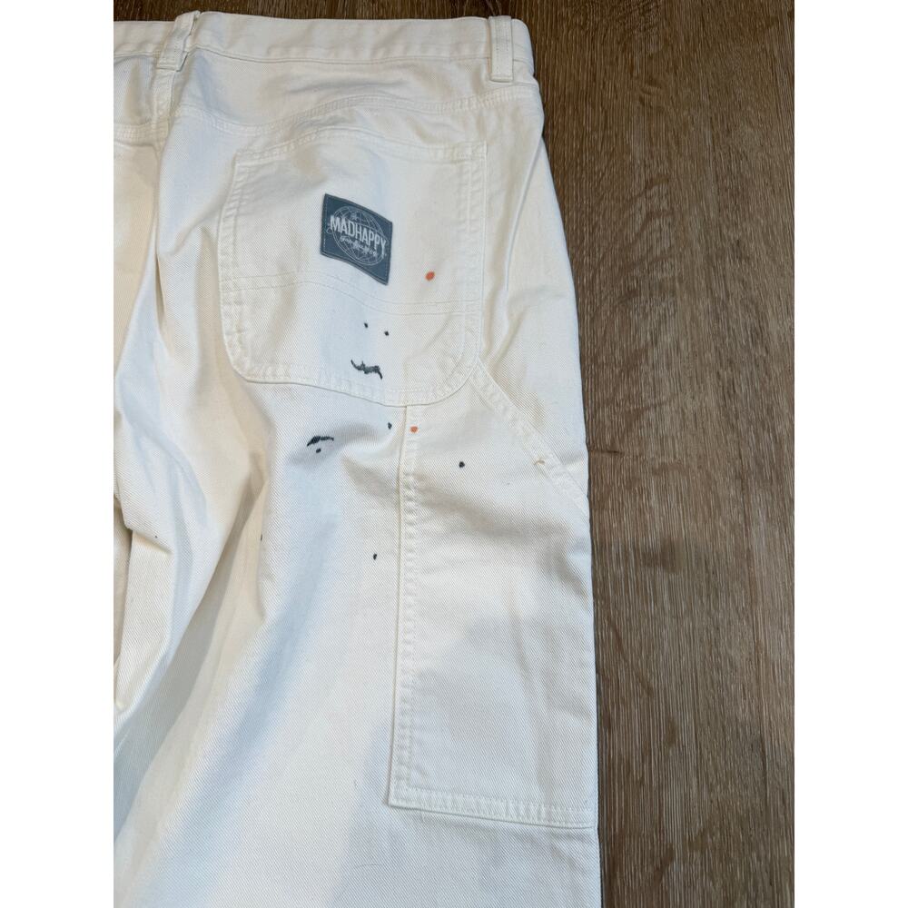 Gap x Madhappy Painter Carpenter Pants White NWT W34 L32 NWT Wide Leg - Picture 5 of 11